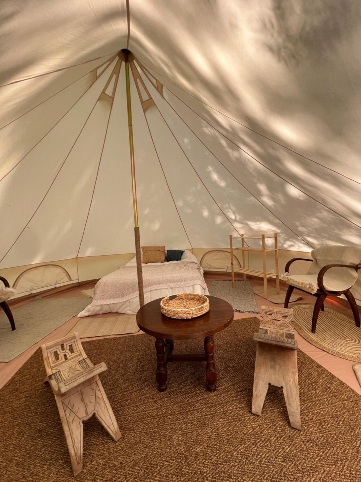 Tente Lodge En Pleine Nature Sumene Exterior photo